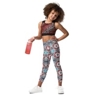 Image 3 of Tribal Fish Kid's Leggings