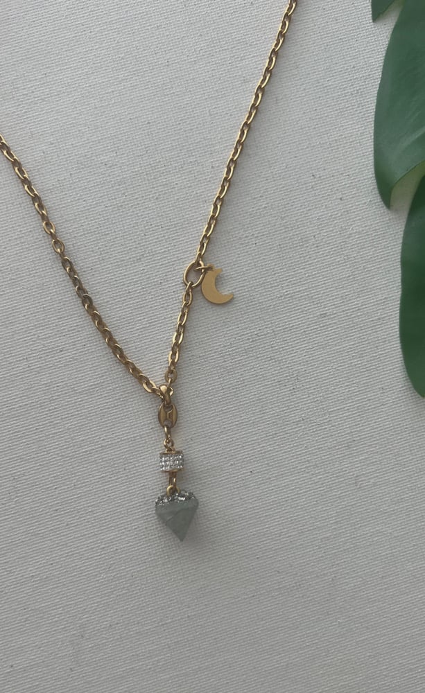 Image of KEESH II • Aventurine Necklace
