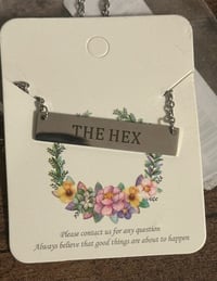 Necklace: The Hex Engraved Necklace