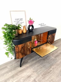 Image 2 of Vintage Art Deco Beautility SIDEBOARD / DRINKS CABINET / TV UNIT 