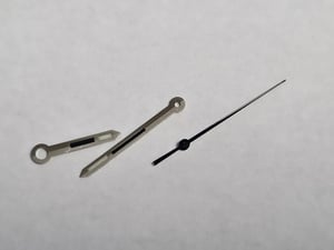 Image of OMEGA NEEDLES SET FOR GENTS WATCHES,SEAMASTER,GENEVE,CONSTELLATION,FITS CAL 1010-1012-1020-1022,NEW