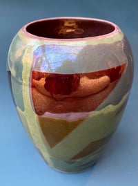 Image 1 of Abstract lustre vase