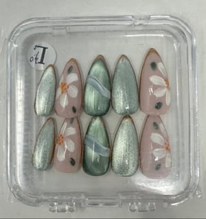 Image of Artificial Nails Size L Free Shipping 