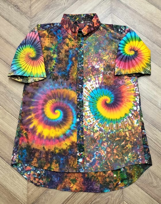 Image of 15 Takefumi Omori Button Down Shirt Size  XXL