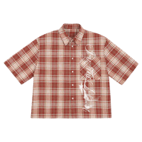 Image 1 of Platoon Cropped Flannel (unisex)
