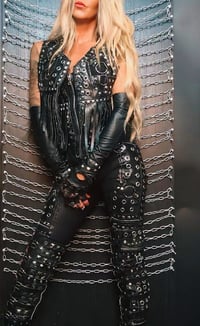 Image 3 of BLACK SABBATH LORD OF THIS WORLD FRINGE TOP