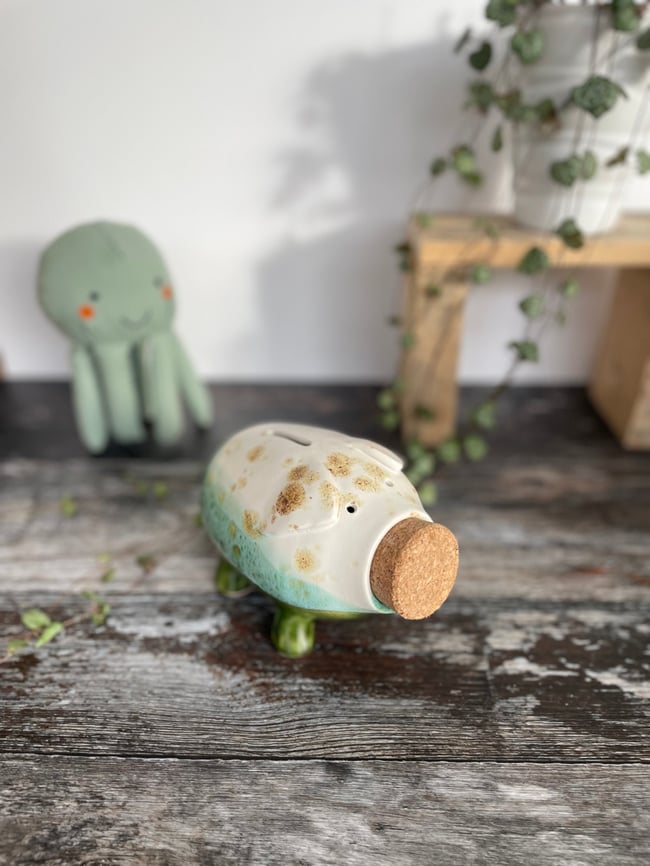 Green Piggy Bank
