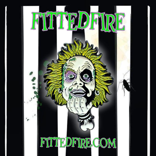 Hold Your Head Up Pin - Beetlejuice