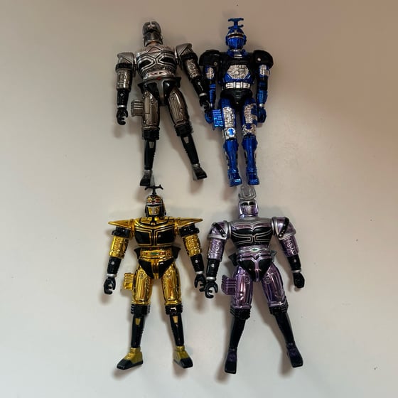 Image of LOT 4 FIGURINES BEETLEBORGS BANDAI