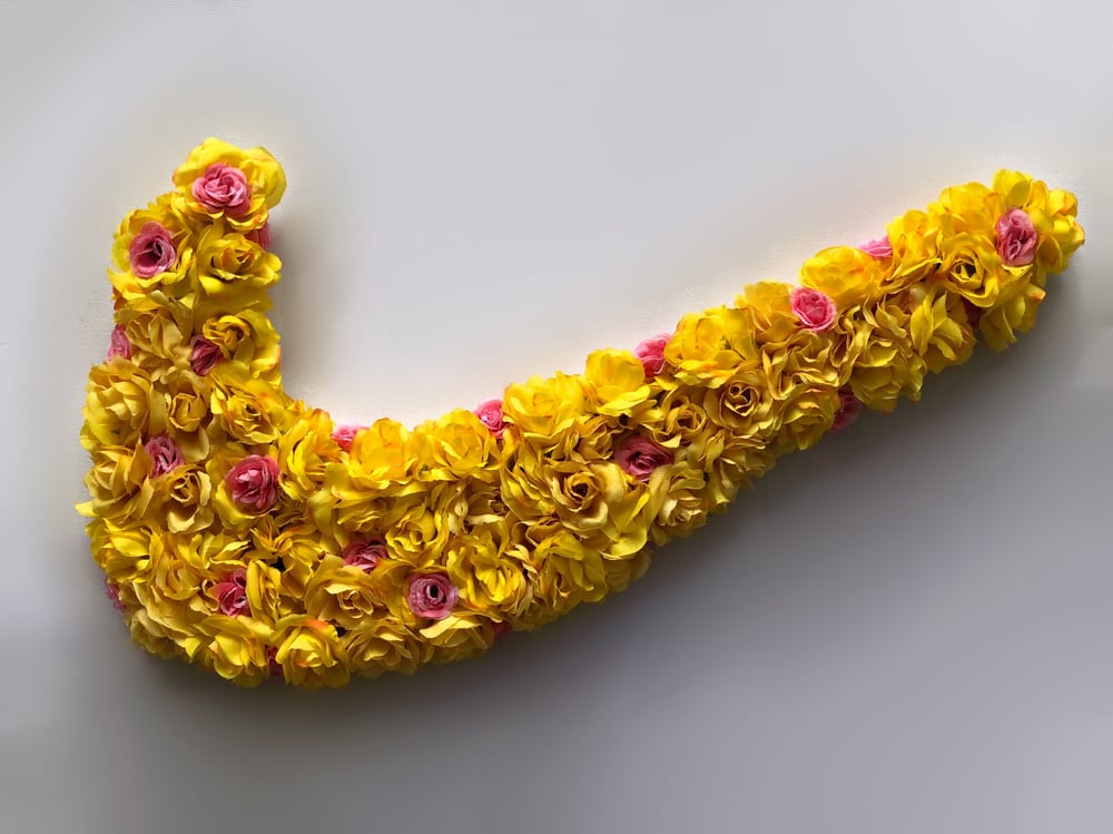 Swoosh in Bloom - Yellow
