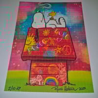 Snoopy A/P blotter sheet