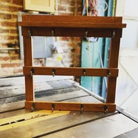 Image 2 of Oak Coffee Mug Rack