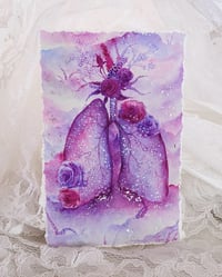 Image 2 of ‘Fleurs of the Heart & Lungs’ Print Pair
