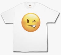White STiNKEYE Emoji Tee