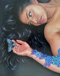 Image 1 of “Lover’s Daydream” original oil painting 