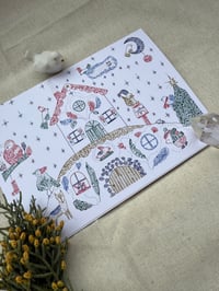Image 2 of Carte de voeux *Maison pour Noël*
