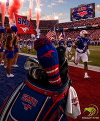 Image 3 of SMU Southern Methodist University MISTANGS custom Golf club cover fan GIFT cover