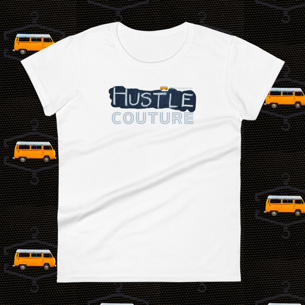 HUSTLE COUTURE WOMEN'S PREMIUM TSHIRT