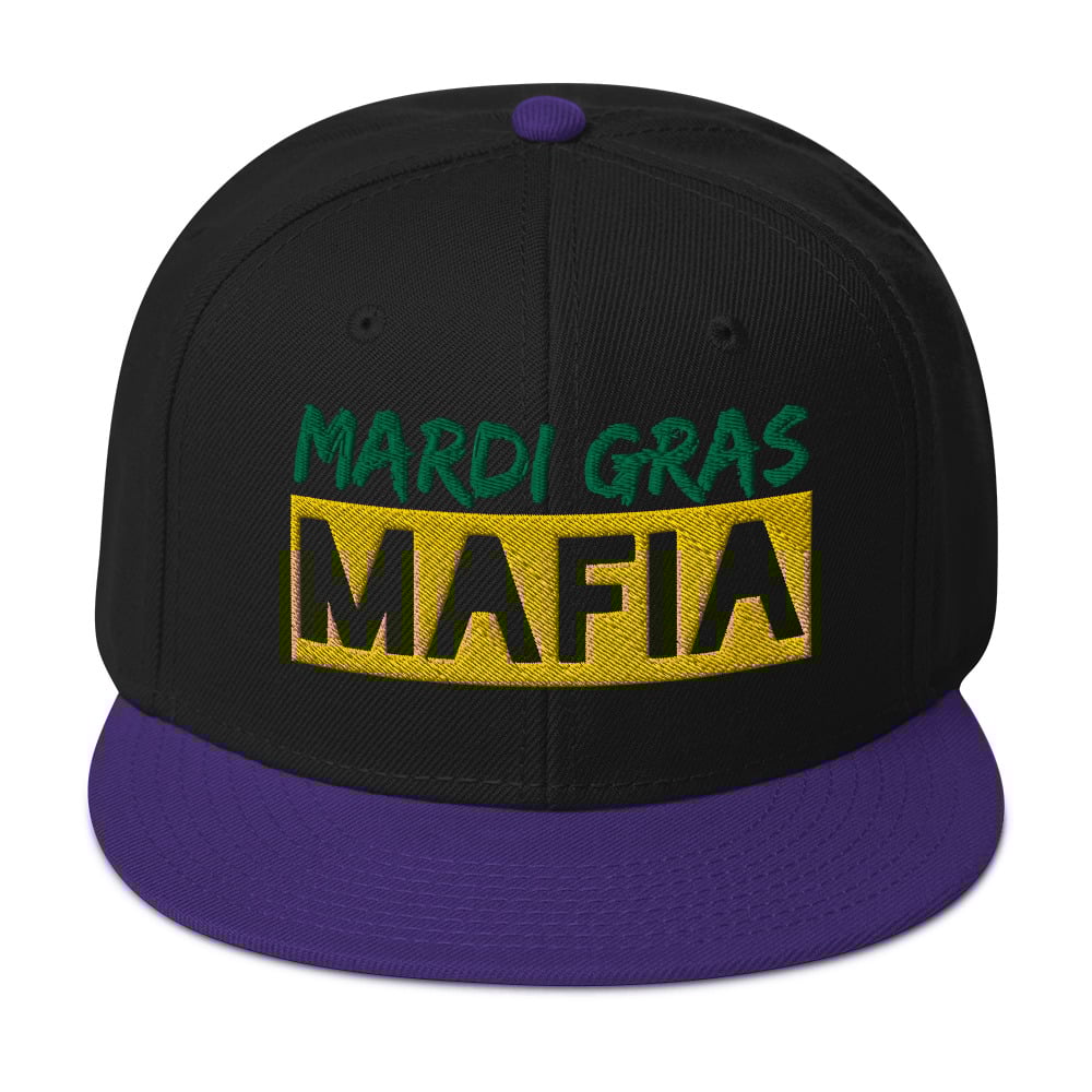 Image of Mardi Gras Mafia “Bold” Snapback Hat