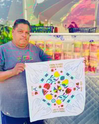 Image 4 of Christine LêSantos "Solo el Pueblo, Salva al Pueblo." bandana 