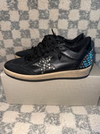 Image 3 of Golden Goose Ballstar Black/Silver