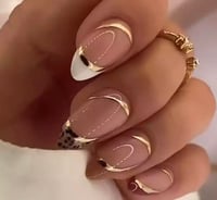 Nails cute stiletto design1 