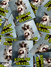 King of Brazil Stickers