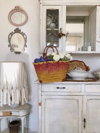 Image 4 of Vintage farm straw bag