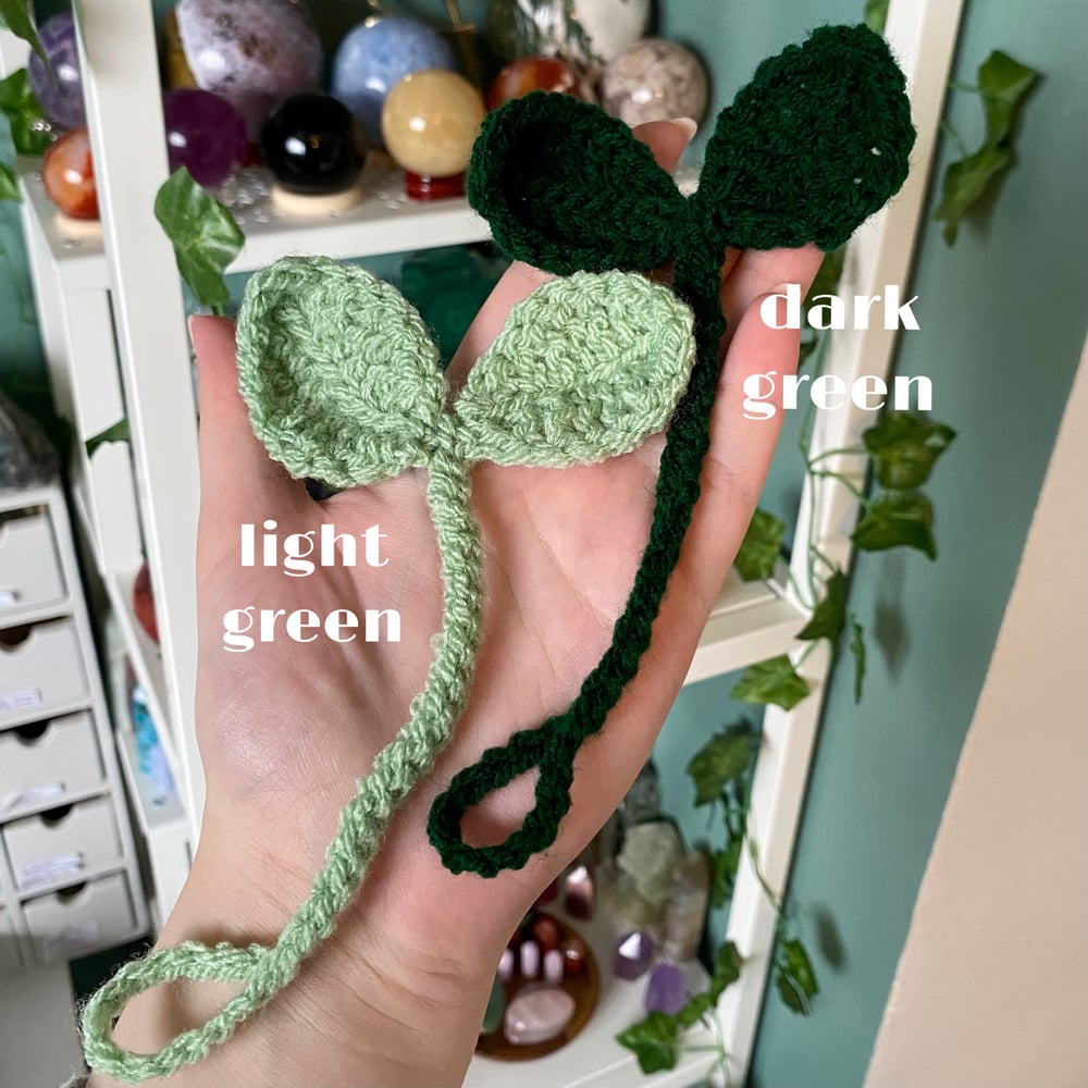 Image of Crochet Headphone Sprout