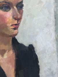 Image 2 of Portrait of a woman in black