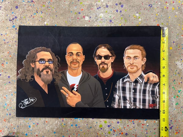 Image of PALS print on HEAVY stock