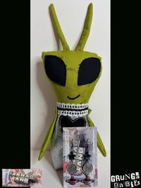 Image 1 of Starlette & Spiral Galaxy and Saturn Earrings