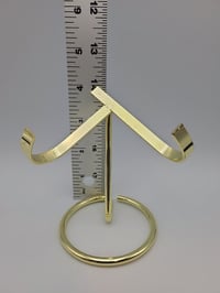Image 4 of Gold Metal Stand For Crystals- 4 Styles