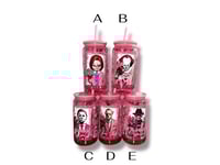 Horror Love Acrylic Cups