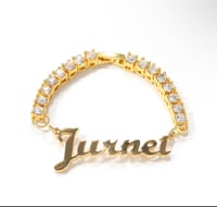 Image 1 of Diamond Tennis Bracelet (Baby) 