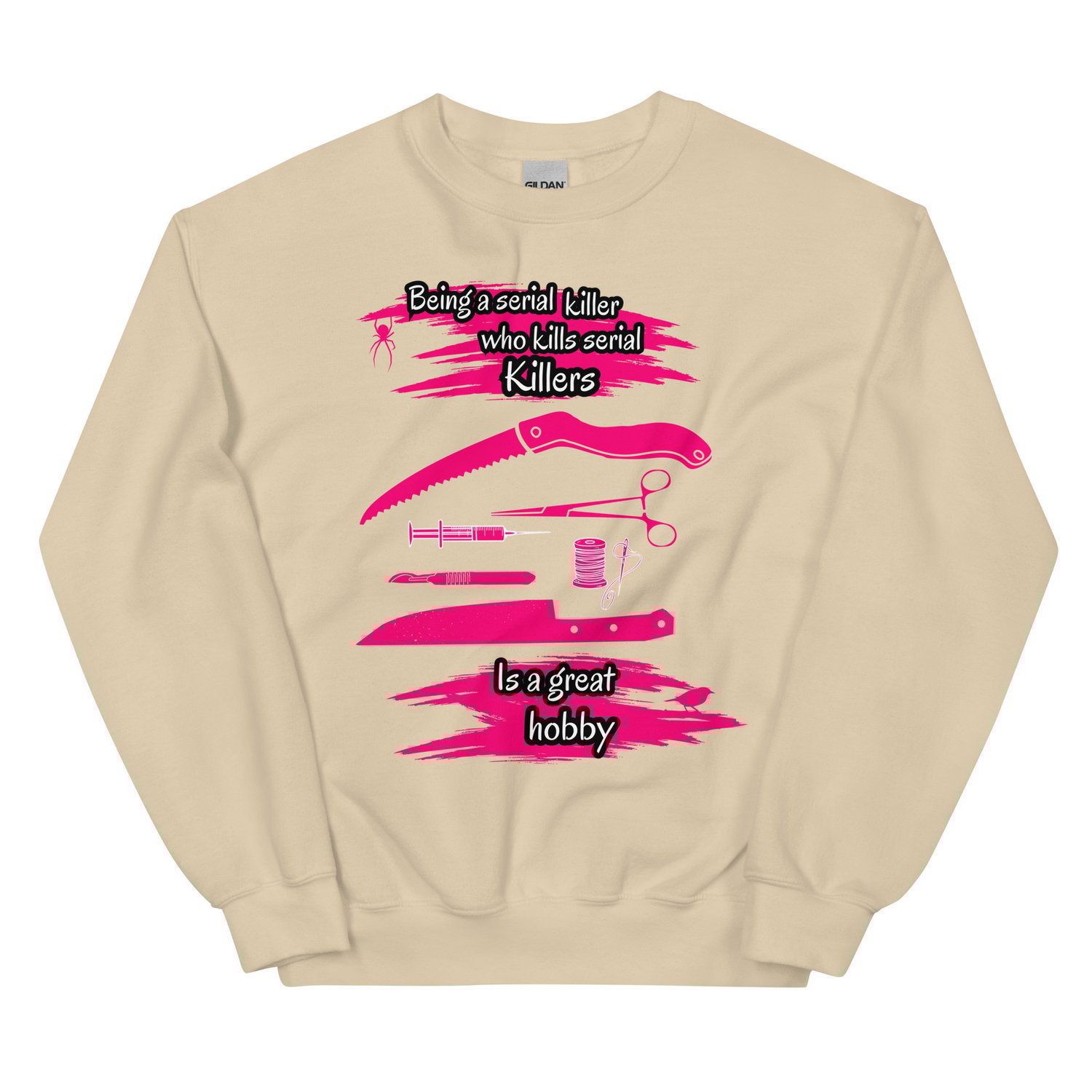 Image of Officially licensed being a serial killer Unisex Sweatshirt