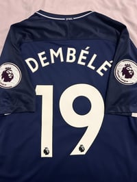 Image 1 of Tottenham Hotspur “DEMBÉLÉ 19” 2017/18 Away Shirt + PL patches (M)