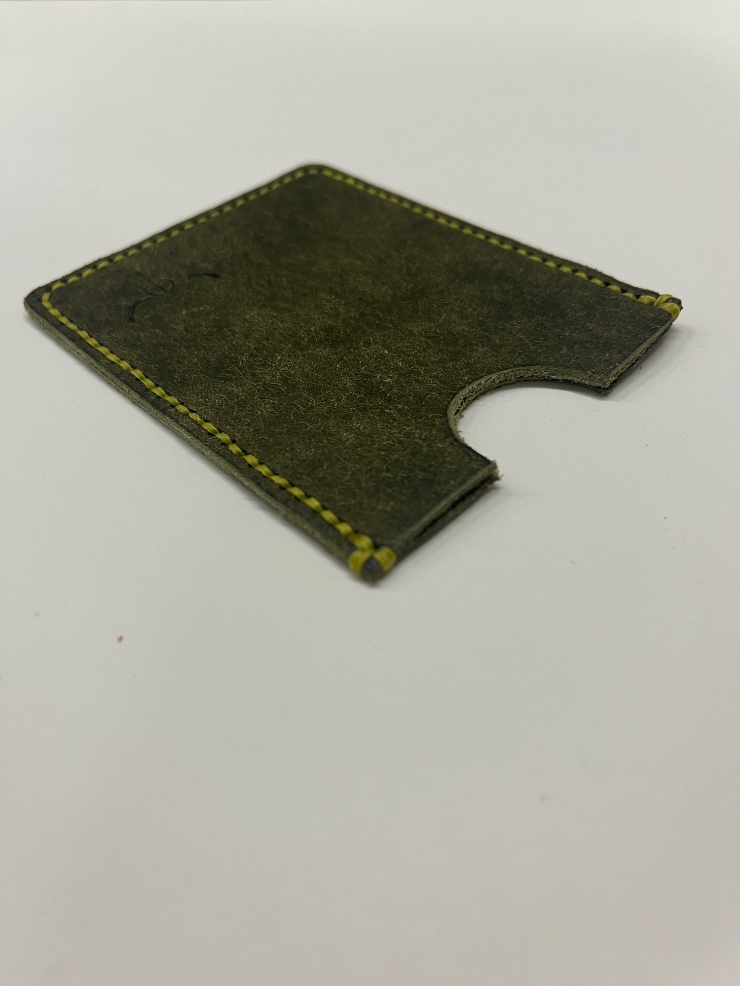 Image of Olive Pueblo Cardholder (Mustard)