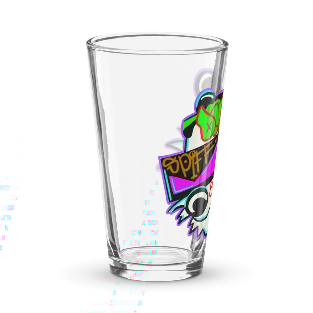 Spiff Bro 3 Shaker pint glass