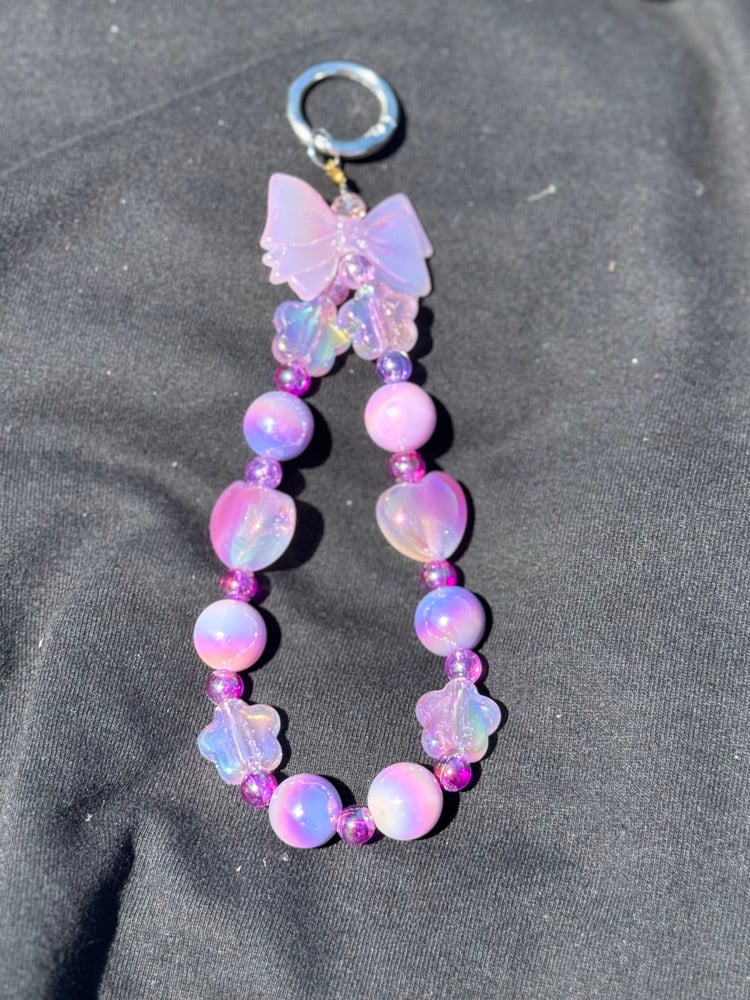 Image of Single Phone/Bag Charm - Purple 