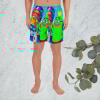 Image 1 of All-Over Print Unisex Athletic Long Shorts