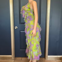 Image 3 of NASTY GAL ruffled maxi dress