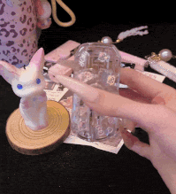 Image 1 of 2026 Luminous Fingertip Spinner Folding Lighter Transparent 