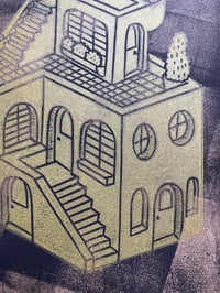 Image 18 of 'I'd Live There I' blockprints