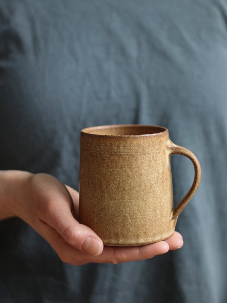 Image of new mug in umber