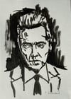 Christopher Walken, original drawing