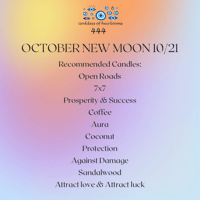 Image 2 of 10/21 new moon candle reiki