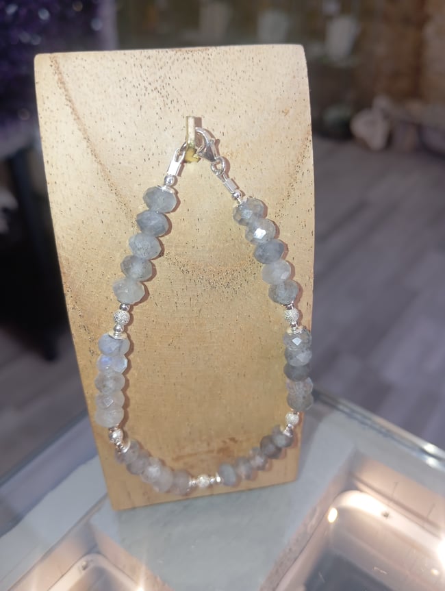 Bracelet labradorite 3