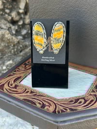 Bumblebee Jasper Earrings