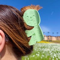 Image 2 of [IN HAND] GREEN FIGURE CLAW CLIP